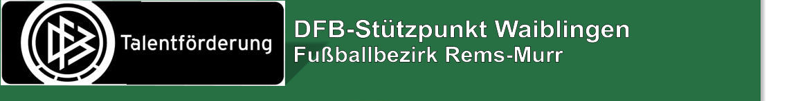 DFB-Stützpunkt Waiblingen Fußballbezirk Rems-Murr