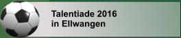 Talentiade 2016 in Ellwangen