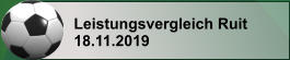 Leistungsvergleich Ruit 18.11.2019